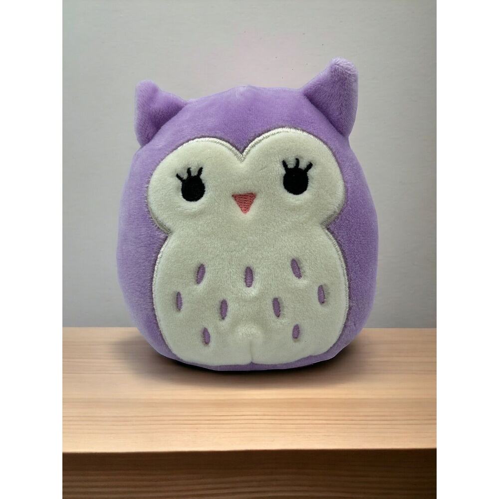 Squishmallows 4” HOLLY the purple Owl 🦉from Anniversary box set